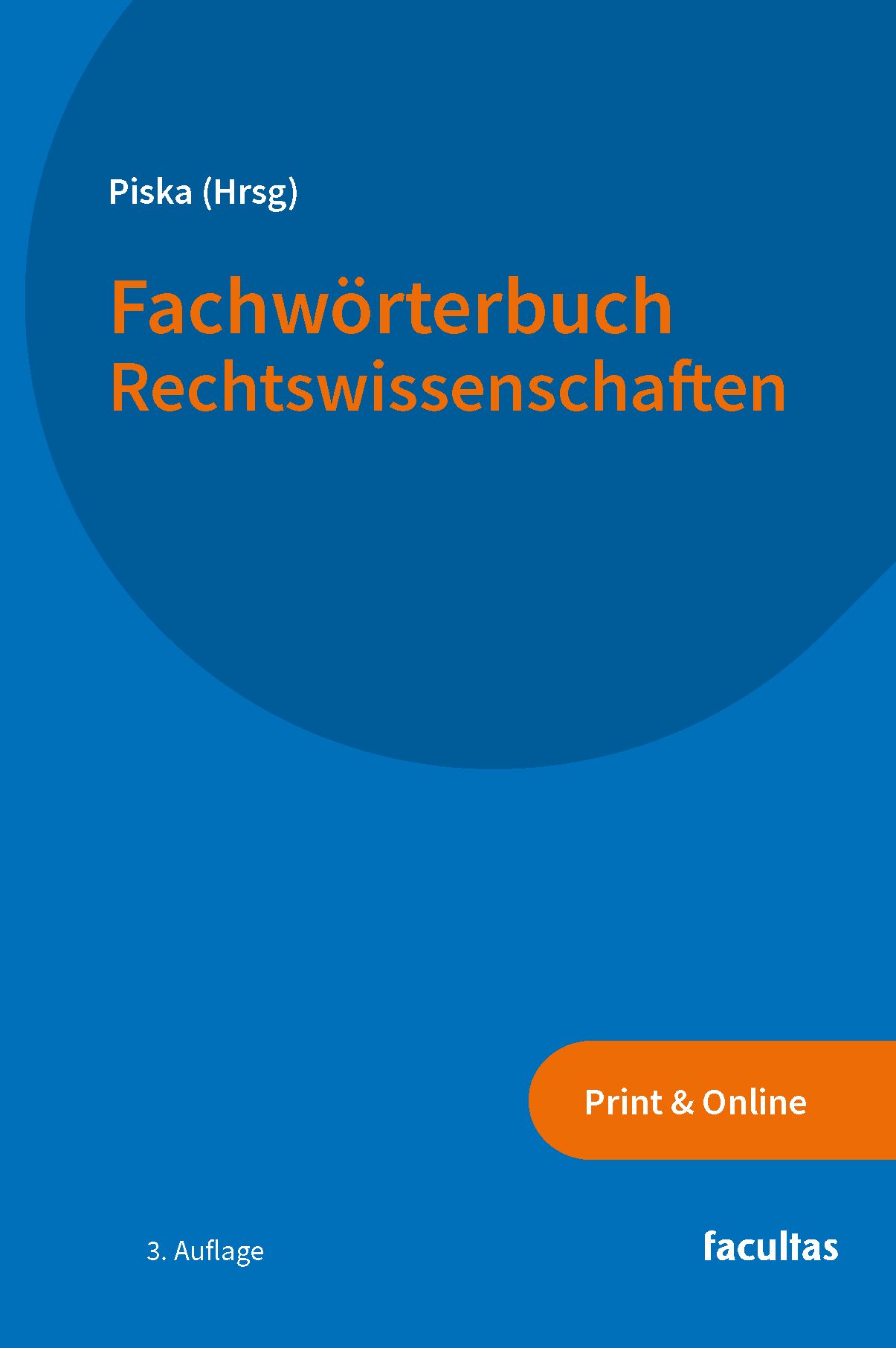 Buchcover Piska, Fachwörterbuch Rechtswissenschaften